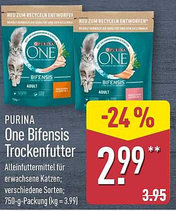 PURINA One Bifensis Trockenfutter für Katzen