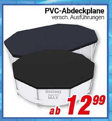 PVC-Abdeckplane, verschiedene Ausführungen