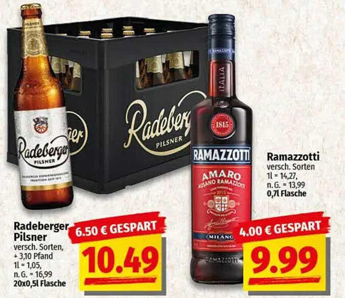 Radeberger Pilsner 20x0,5l