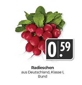 Radieschen aus Deutschland, Klasse I, Bund