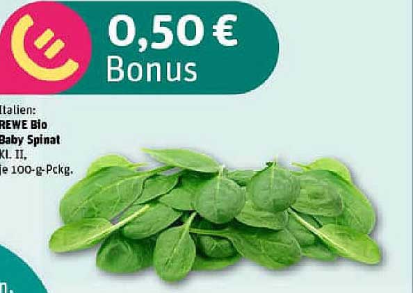 REWE Bio Baby Spinat 100-g-Packung