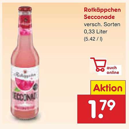 Rotkäppchen Secconade 0,33 Liter - Verschiedene Sorten