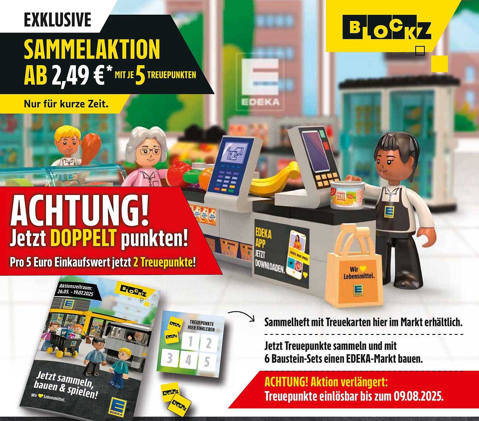Sammelaktion ab 2,49 € mit 5 Treuepunkten