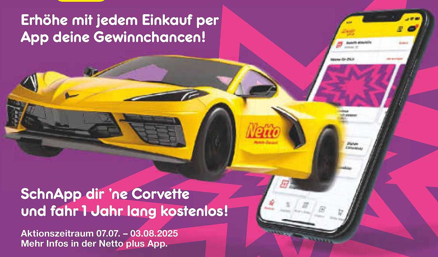 SchnApp dir 'ne Corvette und fahr ein Jahr lang kostenlos!