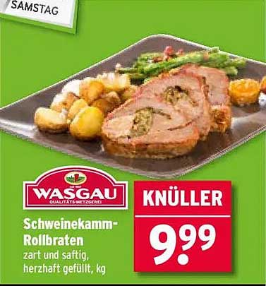 Schweinekamm-Rollbraten