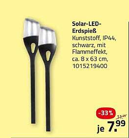 Solar-LED-Erdspieß