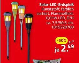 Solar-LED-Erdspieß