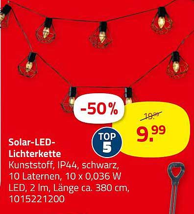 Solar-LED-Lichterkette