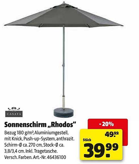 Sonnenschirm „Rhodos“