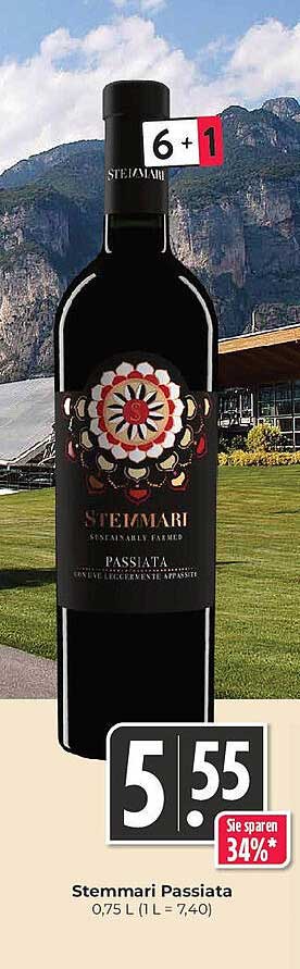 Stemmari Passiata 0,75 L (1 L = 7,40)