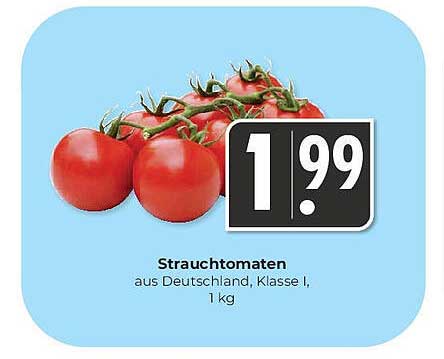 Strauchtomaten aus Deutschland, Klasse I, 1 kg