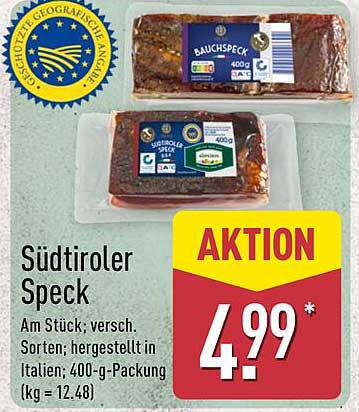 Südtiroler Speck - 400-g-Packung