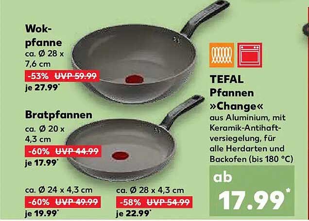 TEFAL Pfannen »Change« - ab 17,99 €