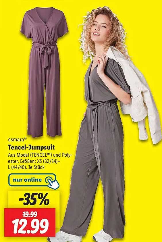 Tencel-Jumpsuit von esmara® - jetzt zum Sparpreis