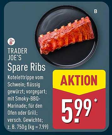 TRADER JOE'S Spare Ribs