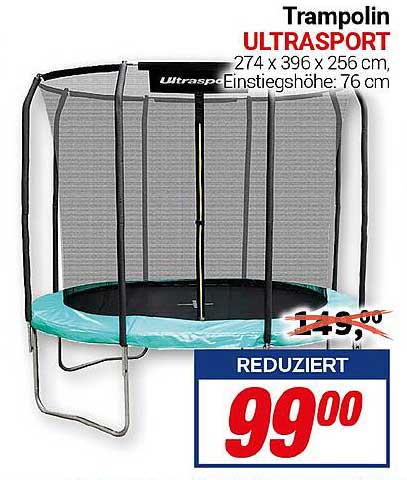 Trampolin ULTRASPORT - Jetzt zum Sonderpreis