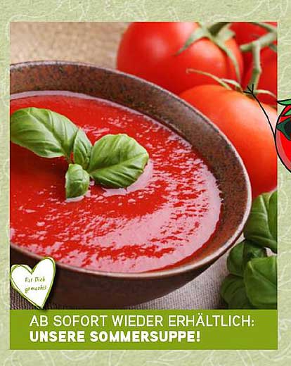 Unsere Sommersuppe