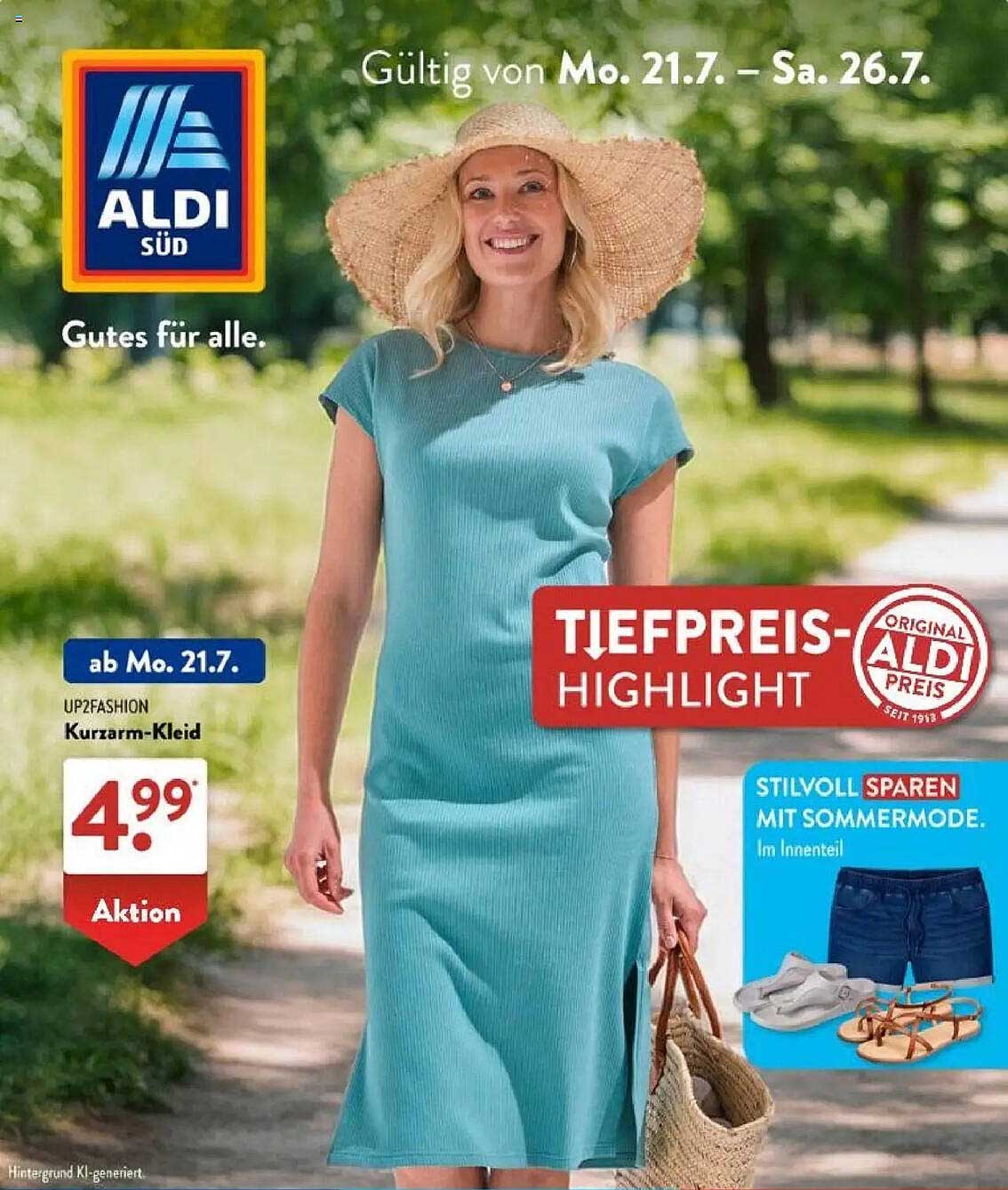 Up2Fashion Kurzarm-Kleid
