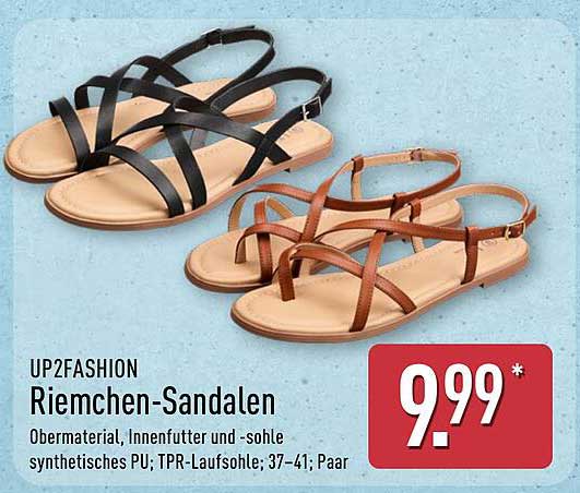 UP2FASHION Riemchen-Sandalen