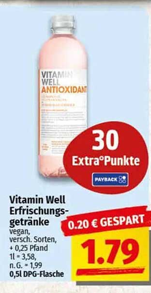 Vitamin Well Erfrischungsgetränke