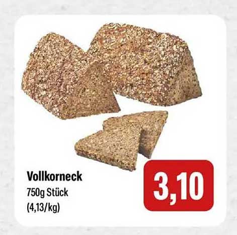 Vollkornbrot Vollkorneck 750g Stück