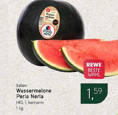 Wassermelone Perla Nerla - HKL I, kernarm, 1 kg