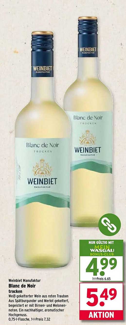Weinbiet Manufaktur Blanc de Noir trocken