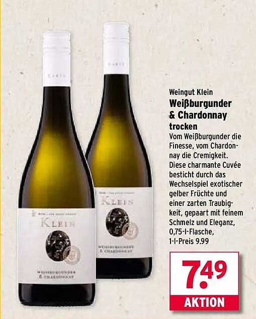 Weingut Klein Weißburgunder & Chardonnay trocken