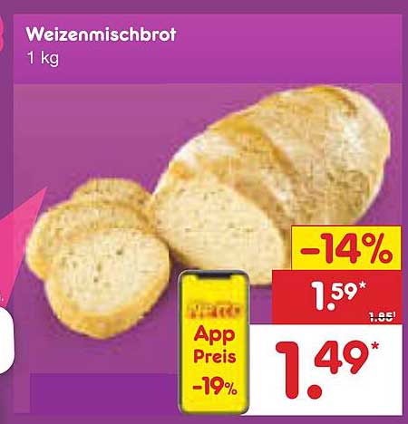 Weizenmischbrot 1 kg