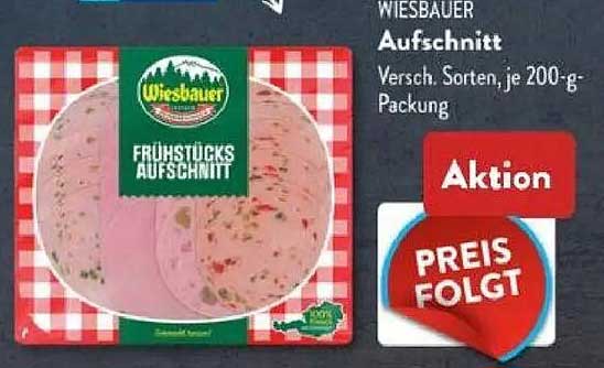 Wiesbauer Frühstücksaufschnitt - Verschiedene Sorten, je 200-g-Packung