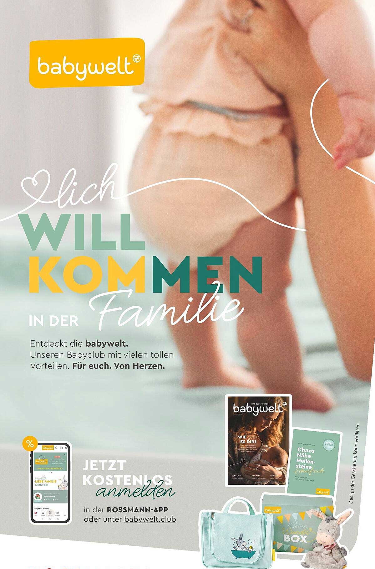 Willkommen in der Babywelt – Der Babyclub von Rossmann
