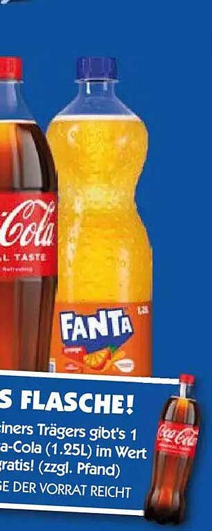 1 Coca-Cola (1.25L) gratis!
