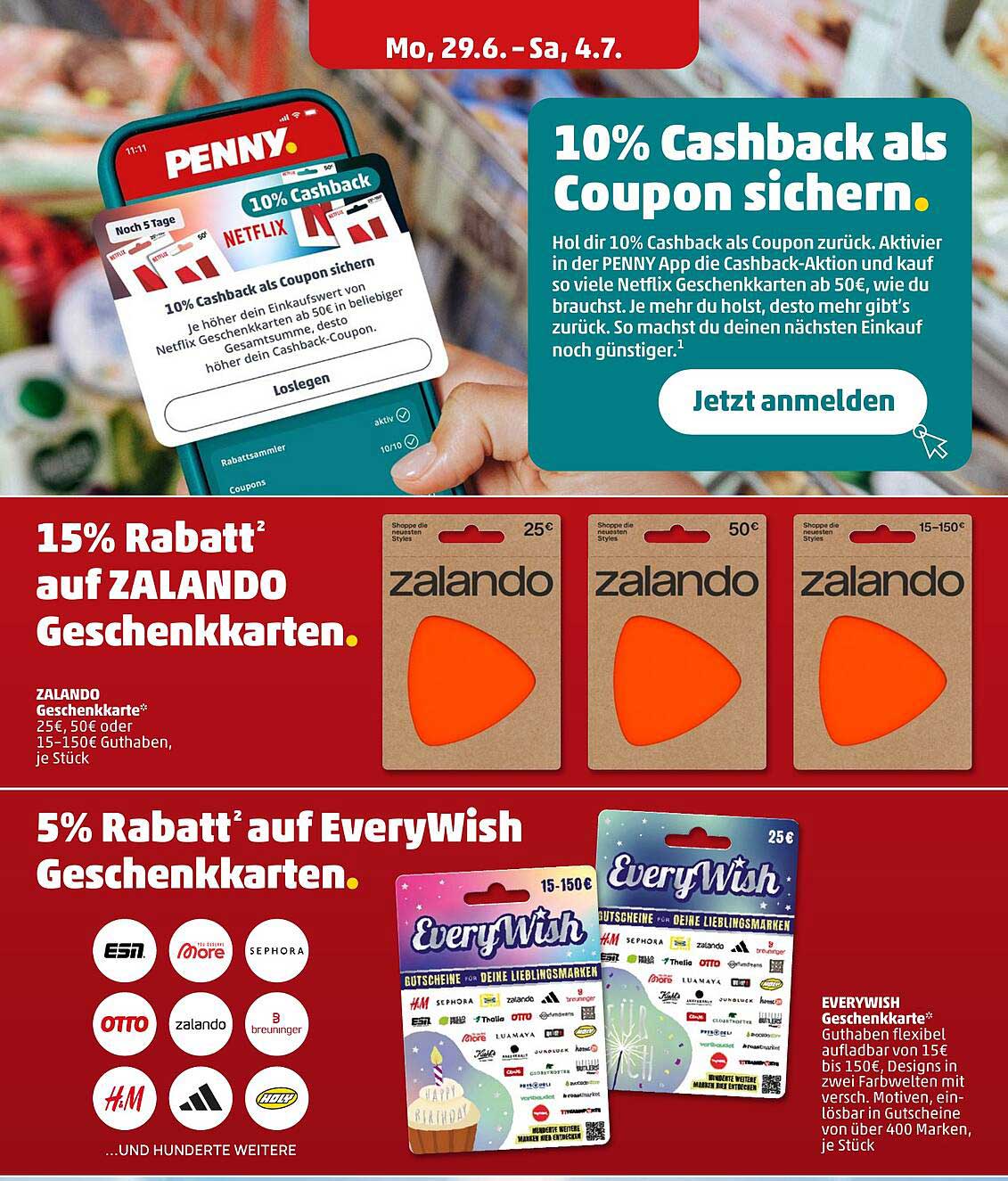 10% Cashback als Coupon sichern.