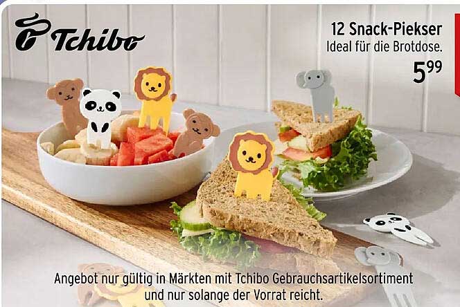 12 Snack-Piekser