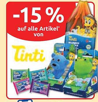 -15 % auf alle Artikel* von Tinti