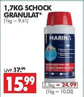 1,7KG SCHOCK GRANULAT*