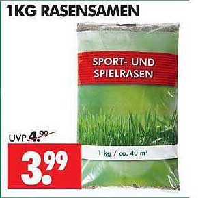 1KG RASENSAMEN SPORT- UND SPIELRASEN