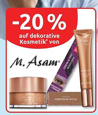 -20 % auf dekorative Kosmetik* von M. Asam