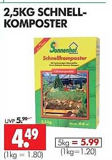2,5KG SCHNELL-KOMPOSTER
