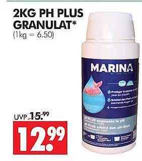 2KG PH PLUS GRANULAT* (1kg = 6.50)
