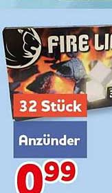 32 Stück Anzünder