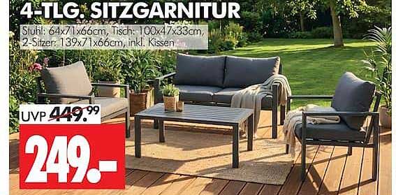 4-TLG. SITZGARNITUR