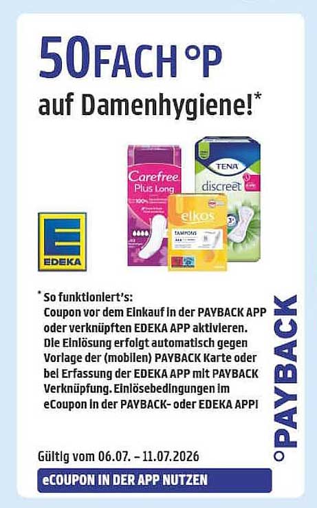 50FACH°P auf Damenhygiene!*
