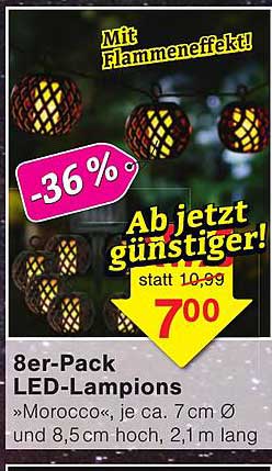 8er-Pack LED-Lampions
