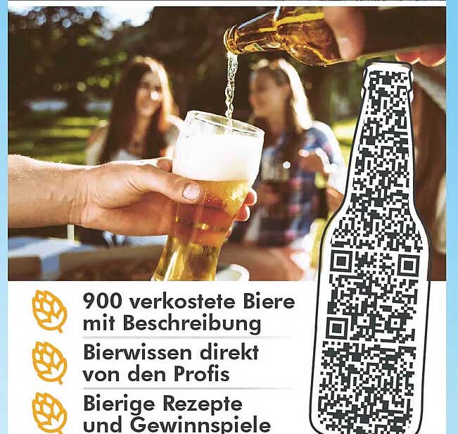 900 verkostete Biere mit Beschreibung