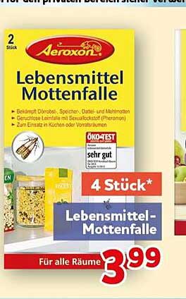 Aeroxon Lebensmittel-Mottenfalle