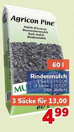 Agricon Pine Rindenmulch
