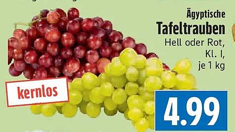 Ägyptische Tafeltrauben