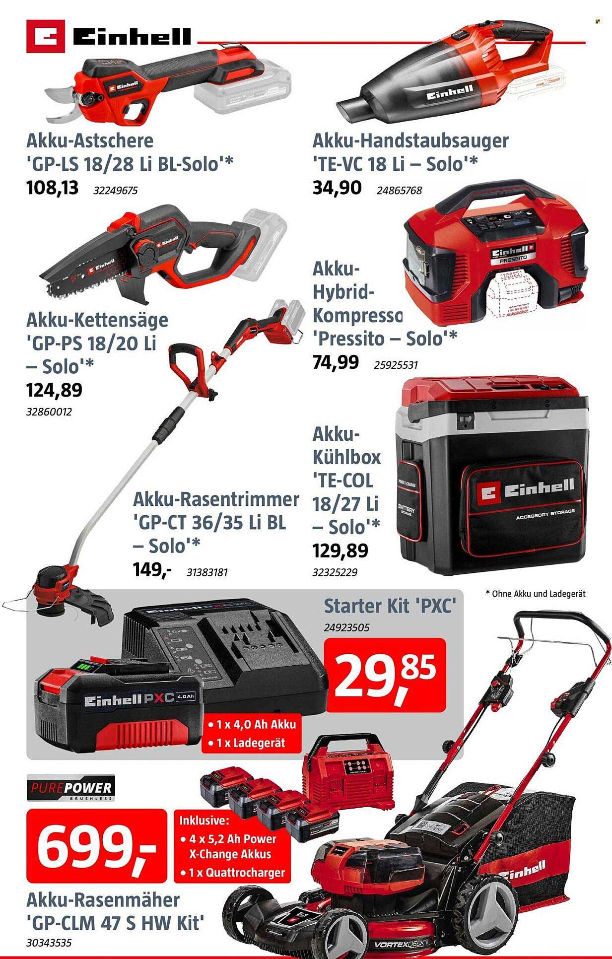 Akku-Astscherе 'GP-LS 18/28 Li BL-Solo'*