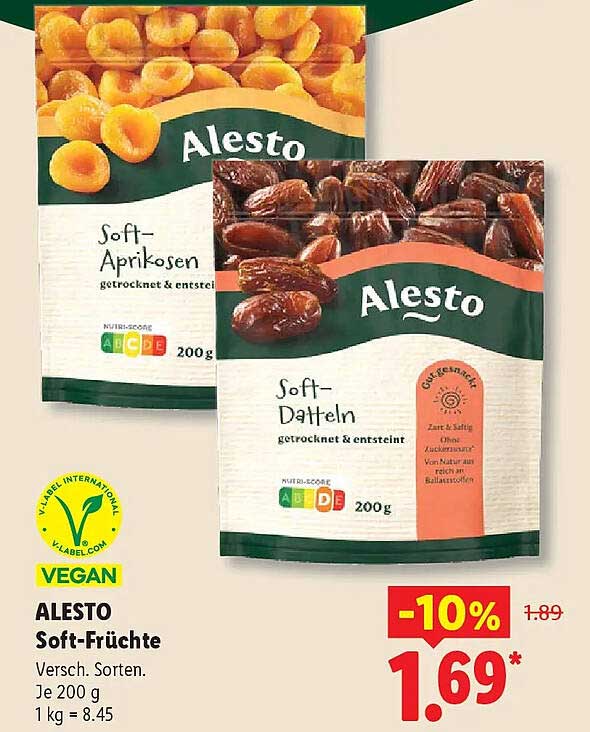 ALESTO Soft-Früchte